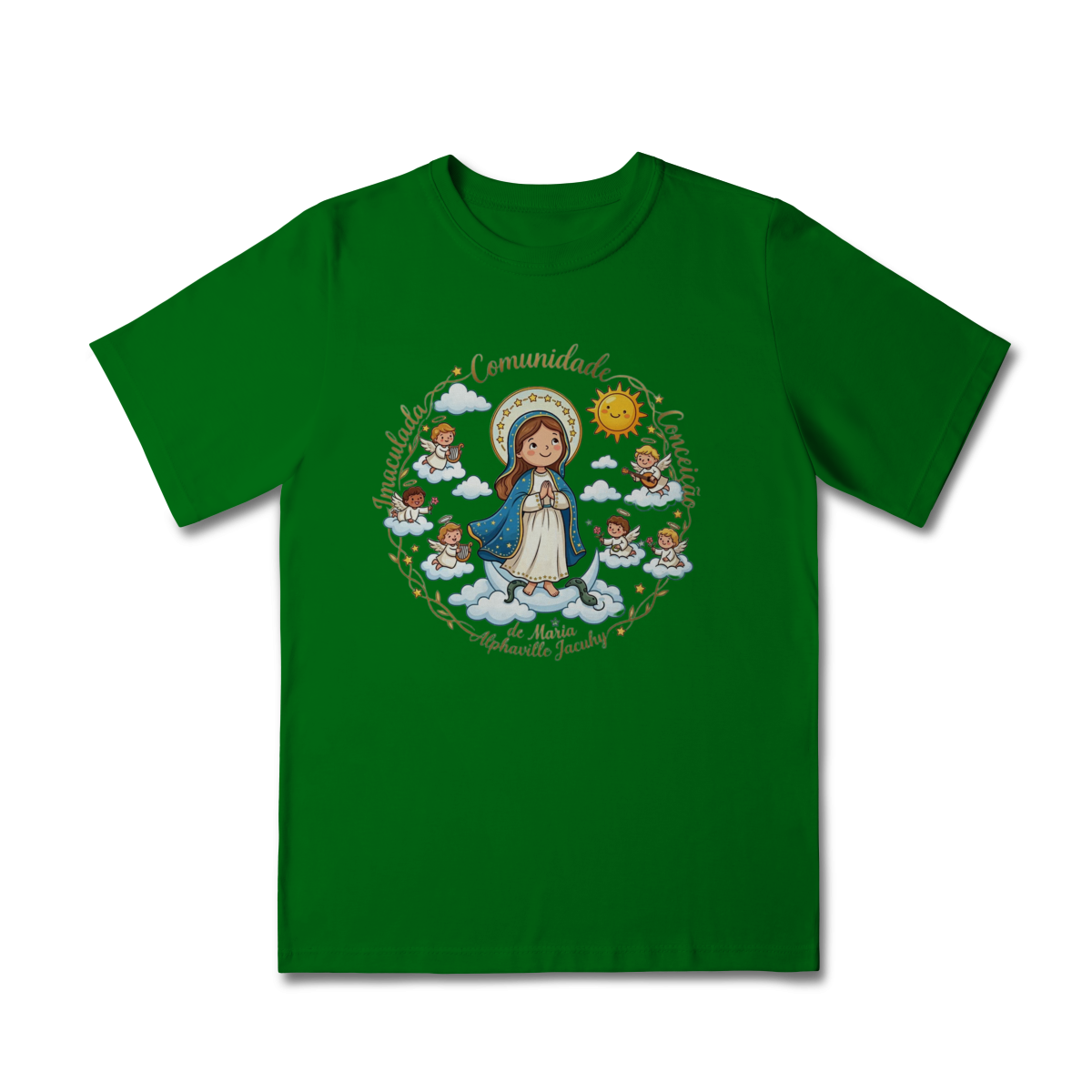 Camisa infantil Imaculadinha - Comunidade Imaculada Conceição de Maria