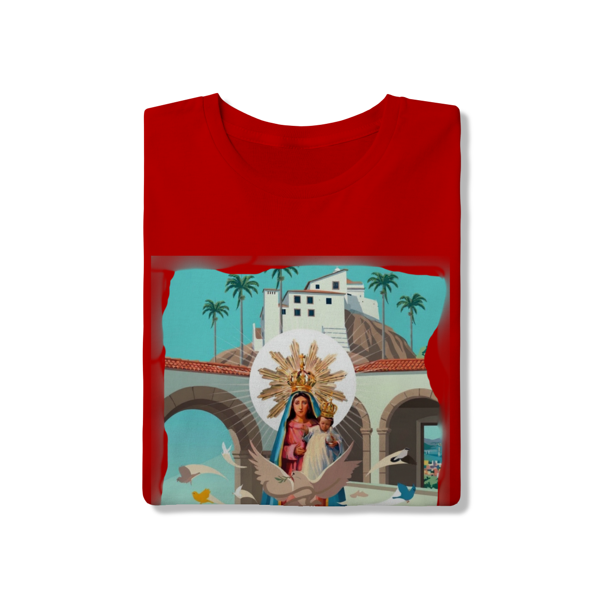 Camiseta Convento da Penha | Pray Style (estampa na frente)
