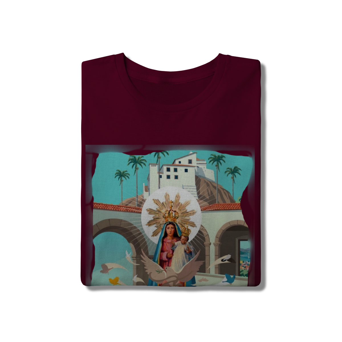 Camiseta Convento da Penha | Pray Style (estampa na frente)